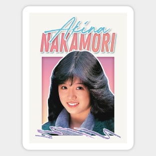 Akina Nakamori 中森明菜 / Retro J-Pop Fan Art Design Sticker